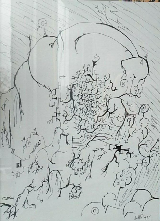 Telefonzeichnungsgewächs No. 123