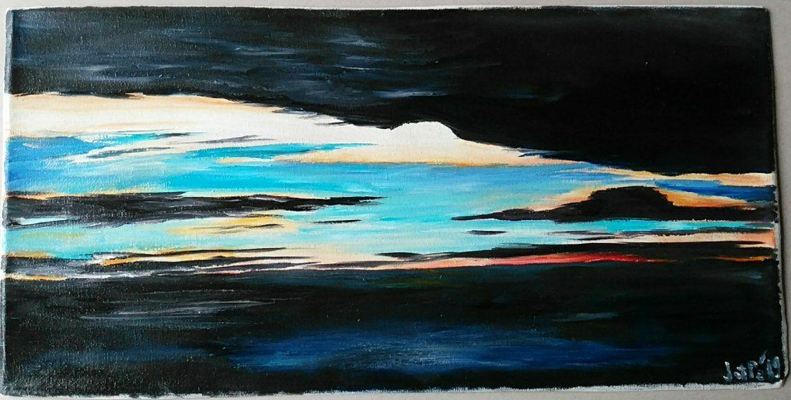 Eis arktische Landschaft